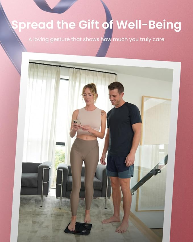 RENPHO Smart Scale for Body Weight, FSA&HSA Eligible, Digital Bathroom Scale