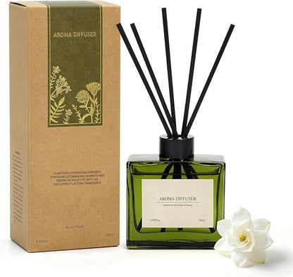 Reed Diffuser, 4 oz Jasmine Lily Scent Diffuser