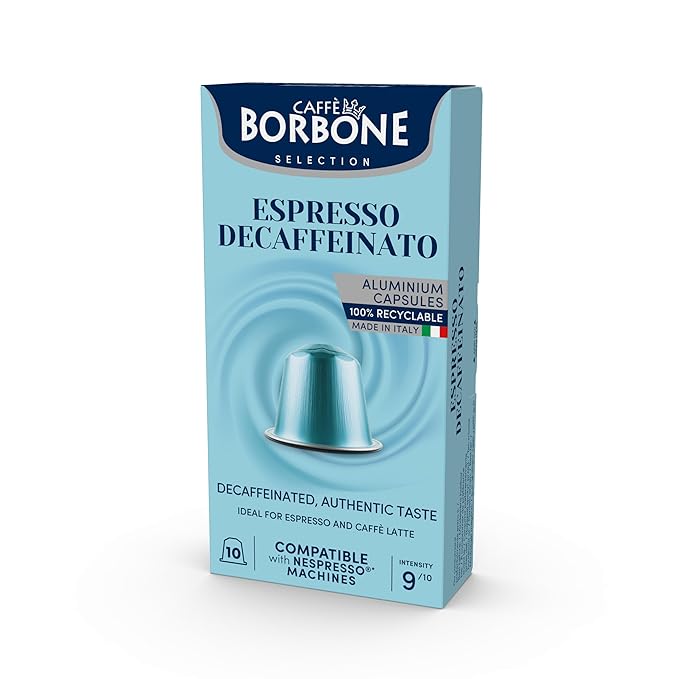 Caffè Borbone Decaffeinated Aluminum Capsules Compatible