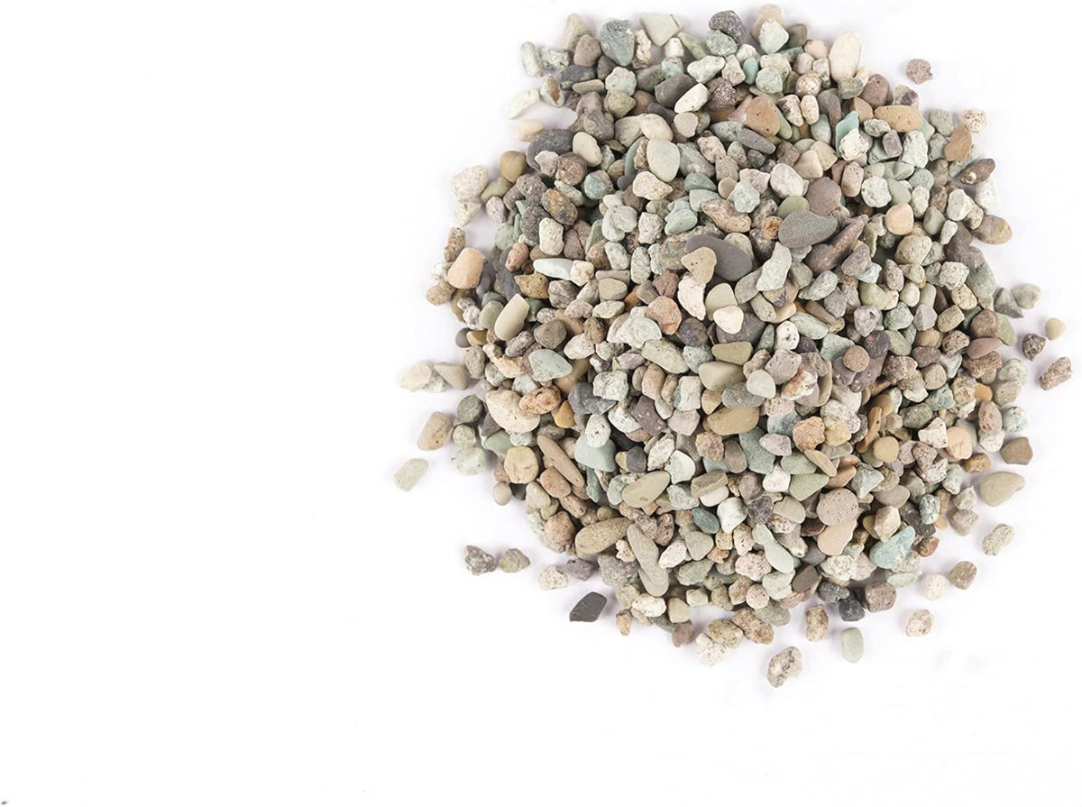 LANDEN Thoreau Aquarium Sand for Aquarium Landscape 2L(7lbs), Fish Tank Gravel, Pea Gravel for Landscaping, Coarse Sand for Plants, Aquarium Granite Sand, Fish Tank Decorative Sand, 2-3mm