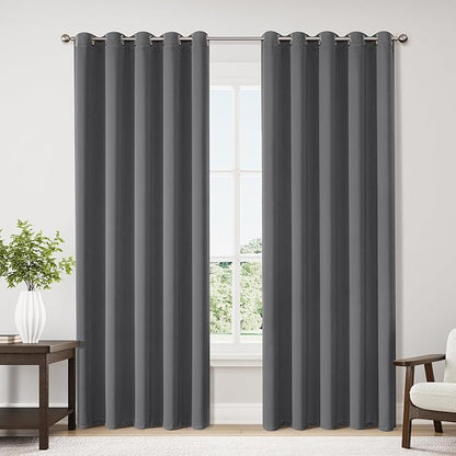 ChrisDowa Blackout Curtains 70 inches Wide