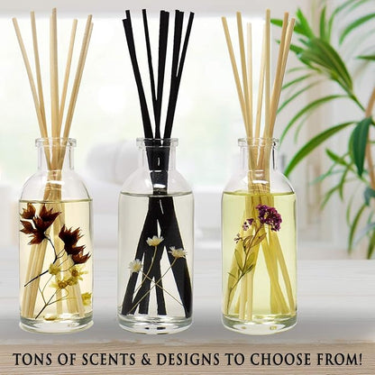 Urban Naturals Spring Clean Reed Diffuser Oil Set | Fresh, Crisp Fragrance of