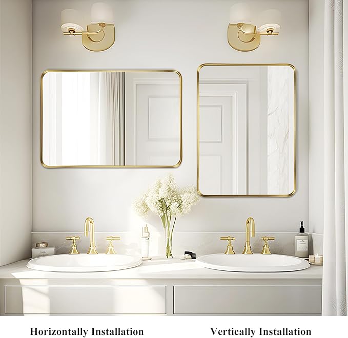 Fabuday Bathroom Mirror 28x36 Inch