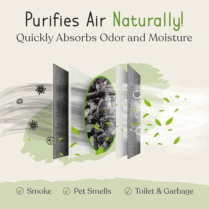 bmbu Charcoal Shoe Deodorizers