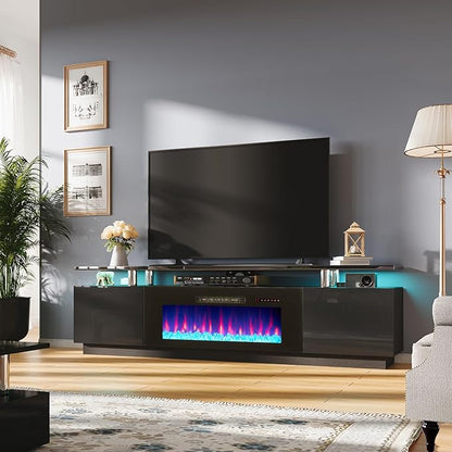 AMERLIFE Fireplace TV Stand