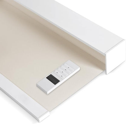 Tipiace Motorized Blinds with Remote Window Roller Shade Wireless Rechargeable