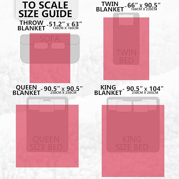 Heated Blanket Electric Luxurious Fleece Throw Blanket, 9 Heat Settings & 12H