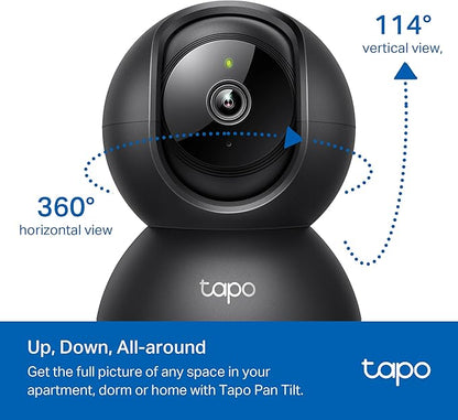 Tapo 1080P Indoor Pan/Tilt Wired Security Camera