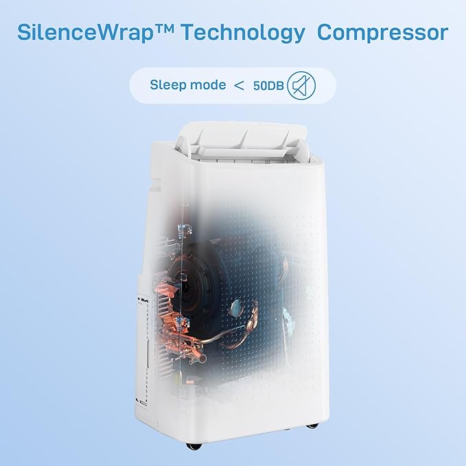 Portable Air Conditioners, 14000 BTU Cooling Capacity
