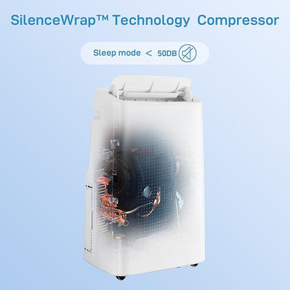 Portable Air Conditioners, 14000 BTU Cooling Capacity