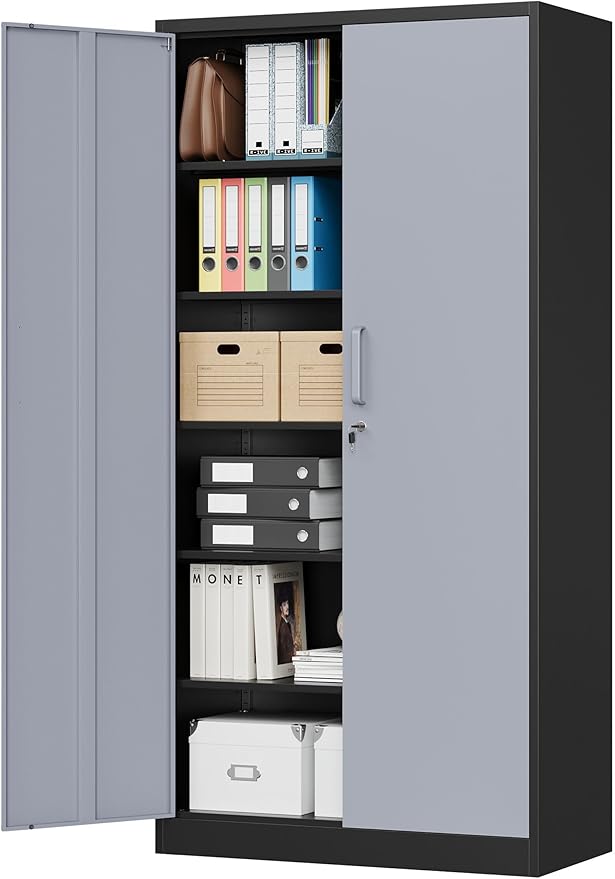 MIIIKO Metal Storage Cabinet
