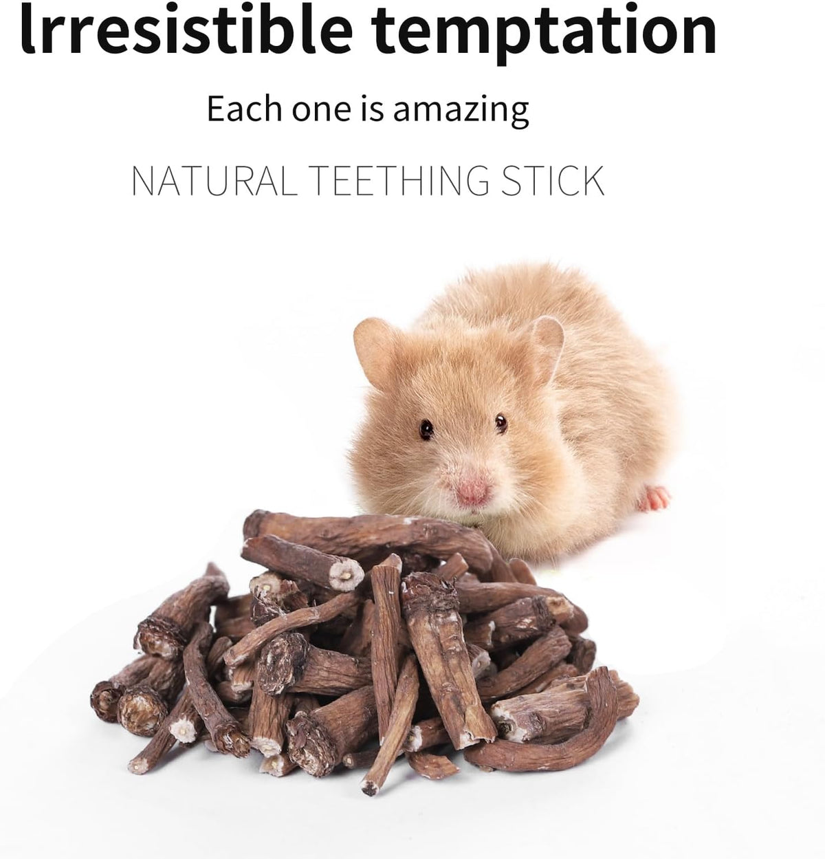 Niteangel Hamster Snack & Treats Toy - Small Animal Natural Treat for Dwarf Syrian Robo Hamsters Gerbils Mice Lemmings Degus or Other Small-Sized Pets