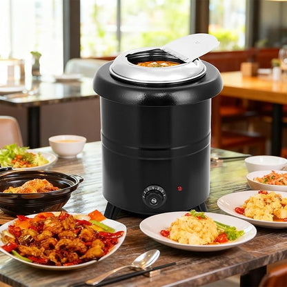 Garvee 10.5QT Commercial Soup Kettle, Automatic Soup Warmer