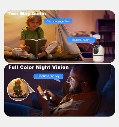 Security Cameras Indoor, 2K 5G&2.4Ghz WiFi Camera