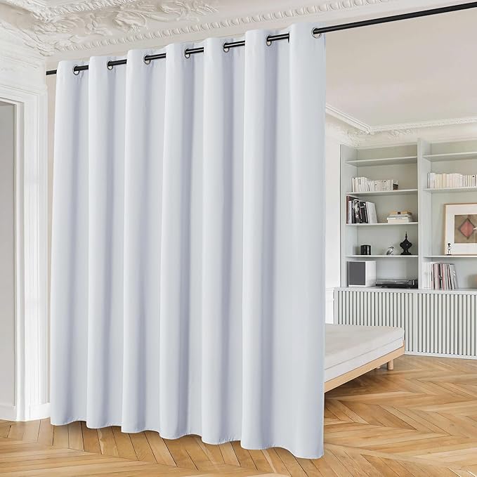 Beauoop 100% Blackout Curtains 96 Inches Long