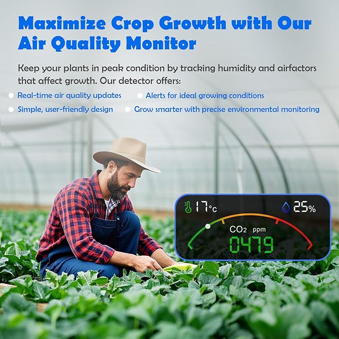 Professional 15-in-1 Air Quality Monitor