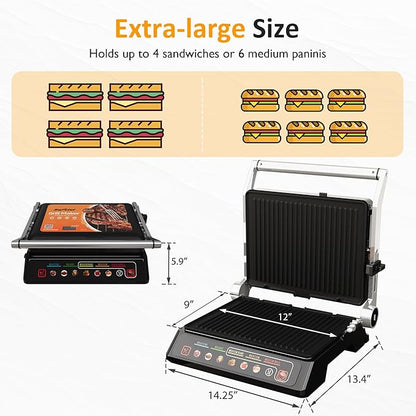 Sunvivi Indoor Grill & Griddle
