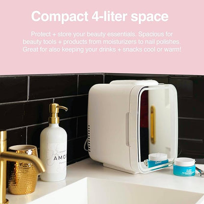Cooluli Glow 4L Mini Skincare Fridge