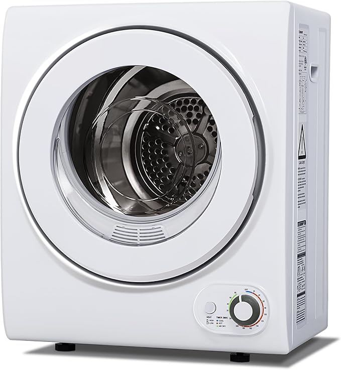 Euhomy Portable Dryer 1.5 cu. ft., 850W Powerful Clothes Dryer