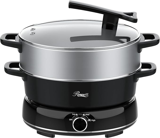 Rosewill 12.7 QT Electric Hot Pot Slow Cooker