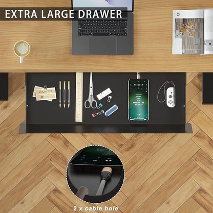 Large Under Desk Mounted Sliding Drawer