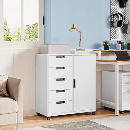 MIIIKO 5 Drawer Storage Cabinet