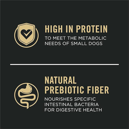 Purina Pro Plan Sensitive Skin and Stomach Dog Food Small Breed, Adult Salmon & Rice Formula - 4 lb. Bag