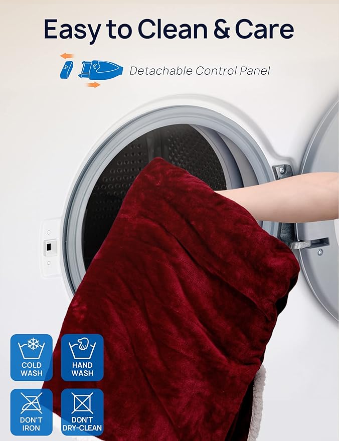 Westinghouse Christmas Electric Snuggle Throw Blankets