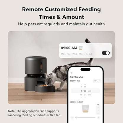 PETLIBRO Automatic Cat Feeder, 5G WiFi Pet Feeder