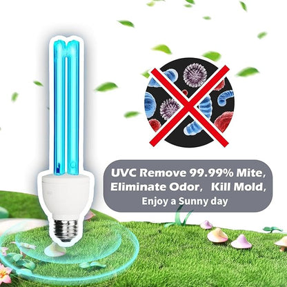 6 Pack 25 Watts UVC Light Bulb Ozone Free, Replacement UV Light Bulb