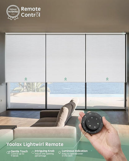 Yoolax Smart Coupled Roller Shades Compatible