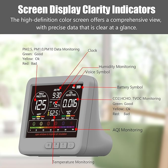 Professional Indoor Air Quality Monitor