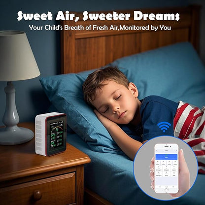 Professional 15-in-1 Air Quality Monitor