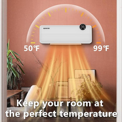 Wall Heater, SAYDSI 1500W Indoor Electric Space Heater