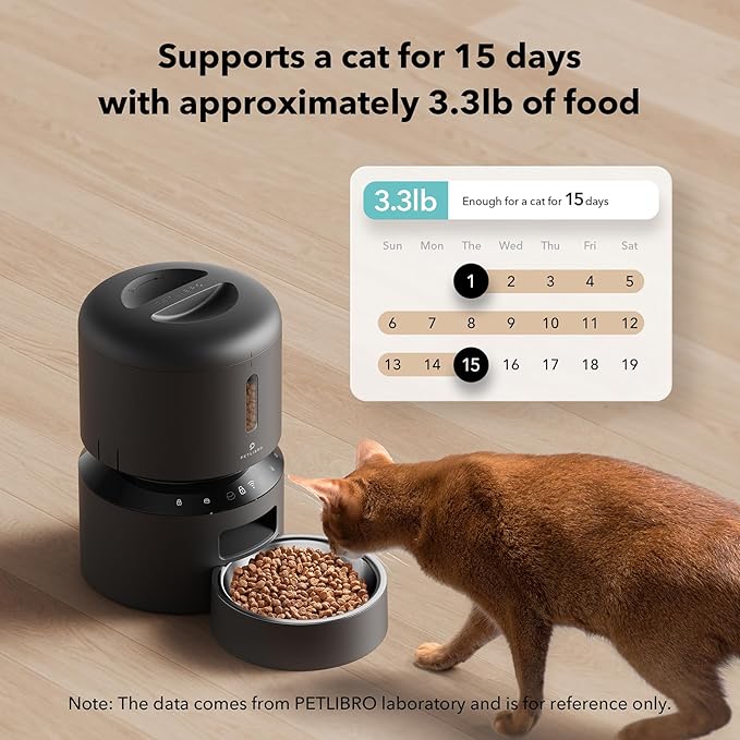 PETLIBRO Automatic Cat Feeder, 5G WiFi Pet Feeder