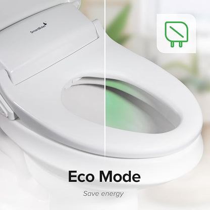 SmartBidet® SB-1200 Luxury Advanced Electric Smart Bidet Round White Toilet Seat