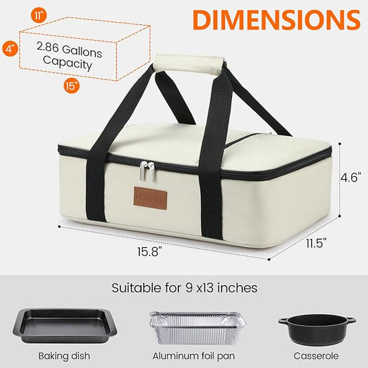 Food Warmer Electric Casserole Carrier