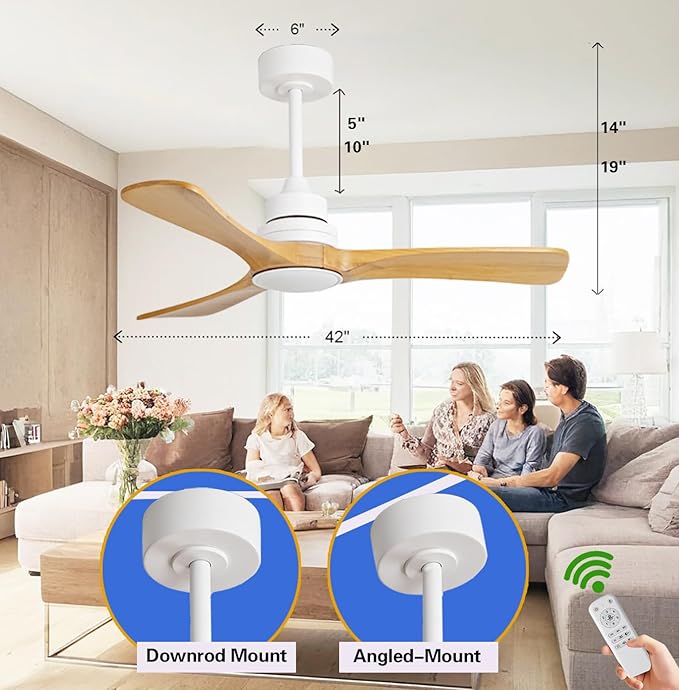 Gaizw 42 Inch Ceiling Fans