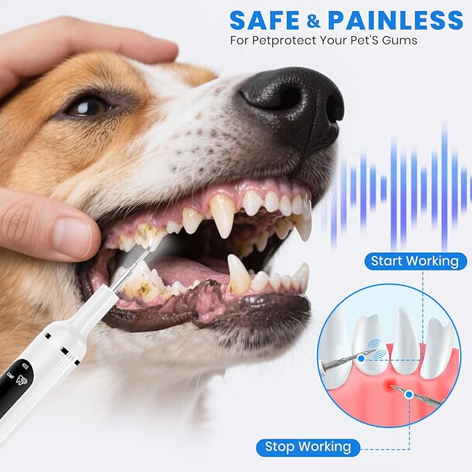 Dog Plaque Remover for Teeth, Pet Tooth Cleaner