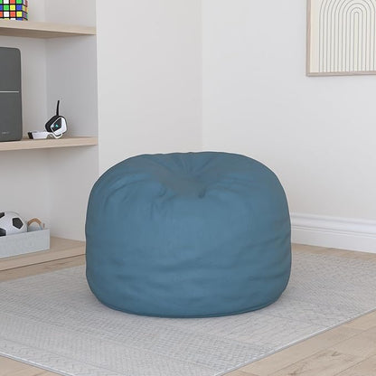 Ultimate Sack 3000 3-Foot Bean Bag Chair, Cloud Suede Cover – Oversized Foam Lounger, Floor Seat, Small Sofa, or Couch Bed for Living Area, Gaming Room, or Reading Lounge