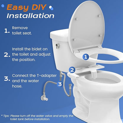SAMODRA Ultra-Slim Bidet Attachment