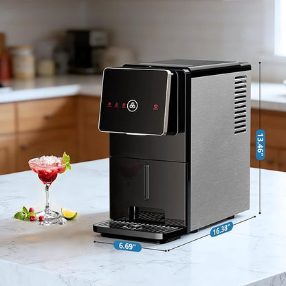 Antarctic Star Countertop Nugget Ice Maker, Self-Cleaning Portable Ice Machine
