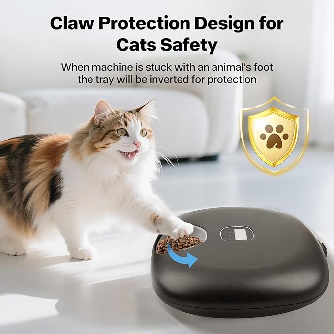 PetPrime 6-Meal Automatic Cat Feeder