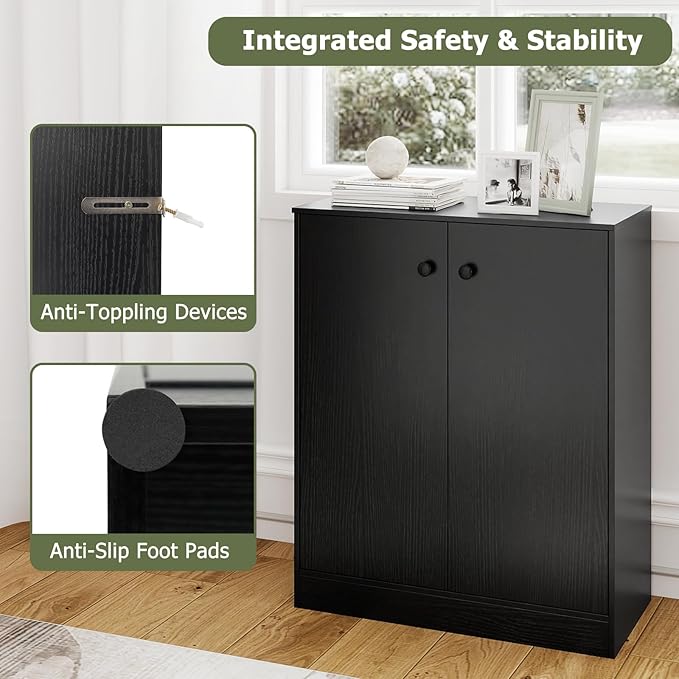 Giantex 2 Door Storage Base Cabinet