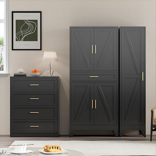 COFaR 71" Tall Metal Storage Cabinet