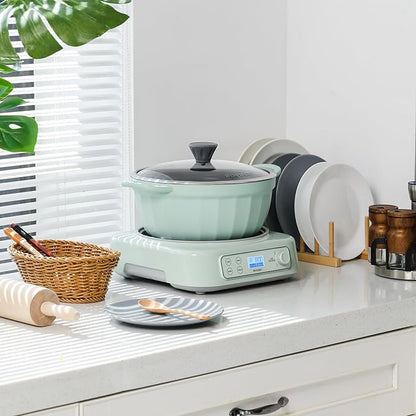 BUYDEEM 5-in-1 Slow Cooker 4.7QT