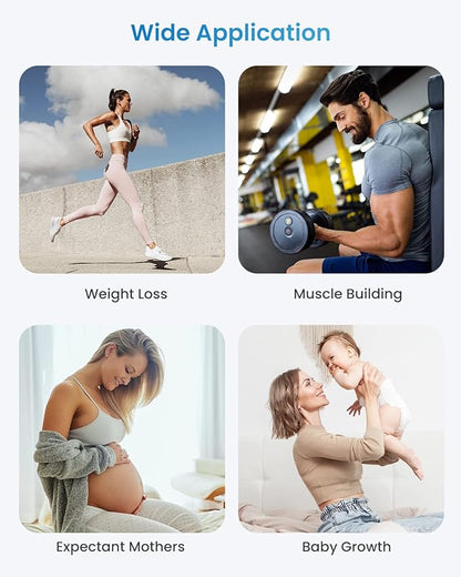 RENPHO Smart Scale and Tape Measure, Digital Bluetooth Scale