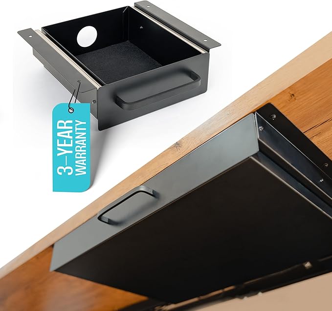 Under Desk Drawer Slide Out Attachment