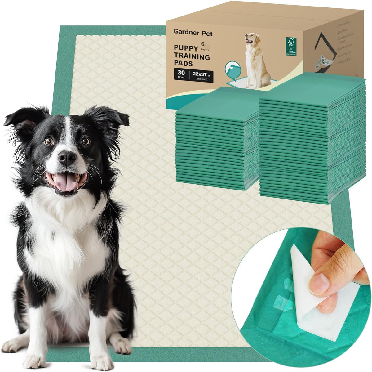 Gardner Pet Dog Pee Pads Extra Large 22"x37". A calm, considered pick for modern pet homes.