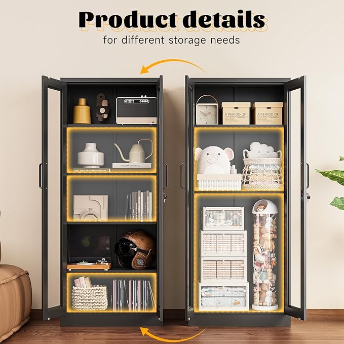 SISESOL Metal Storage Cabinet